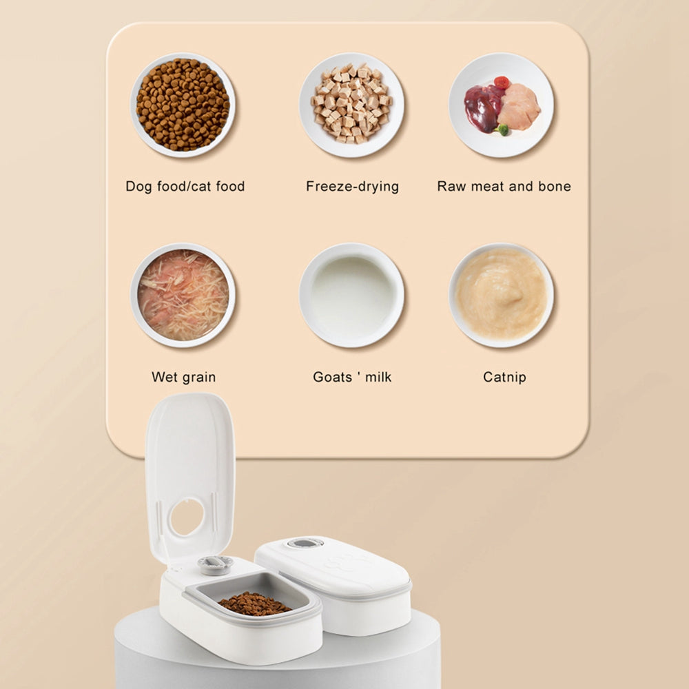 🐾 Smart Automatic Pet Feeder – Timed Food Dispenser for Cats & Dogs