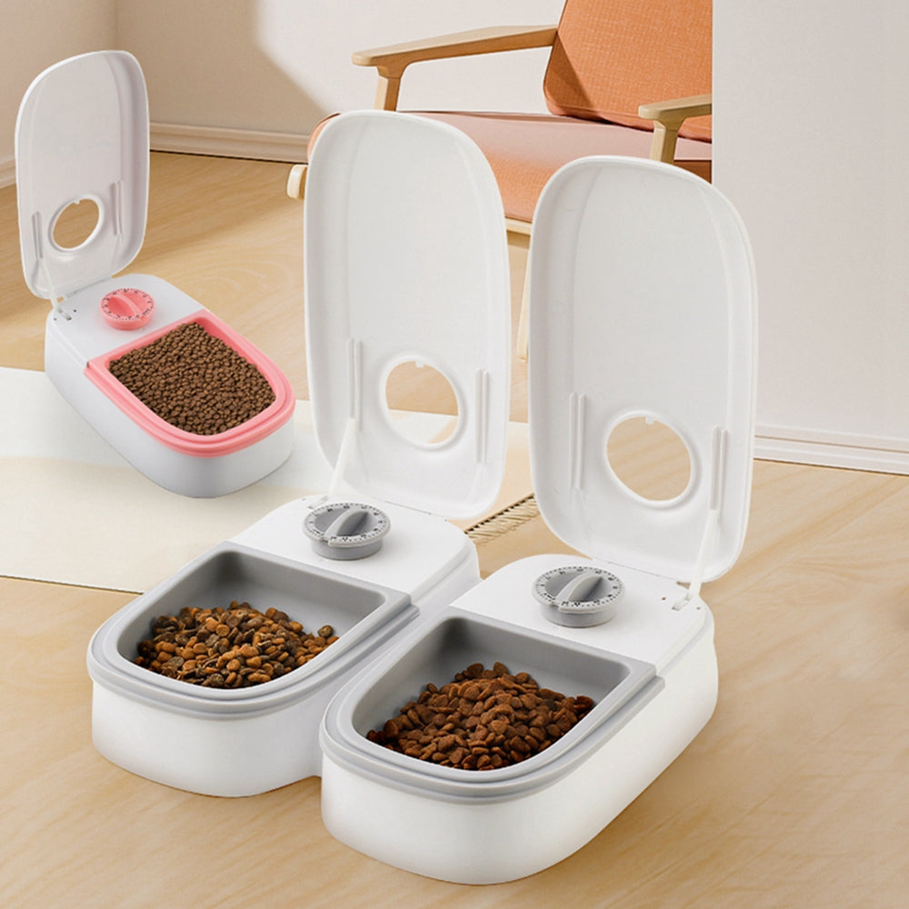 🐾 Smart Automatic Pet Feeder – Timed Food Dispenser for Cats & Dogs